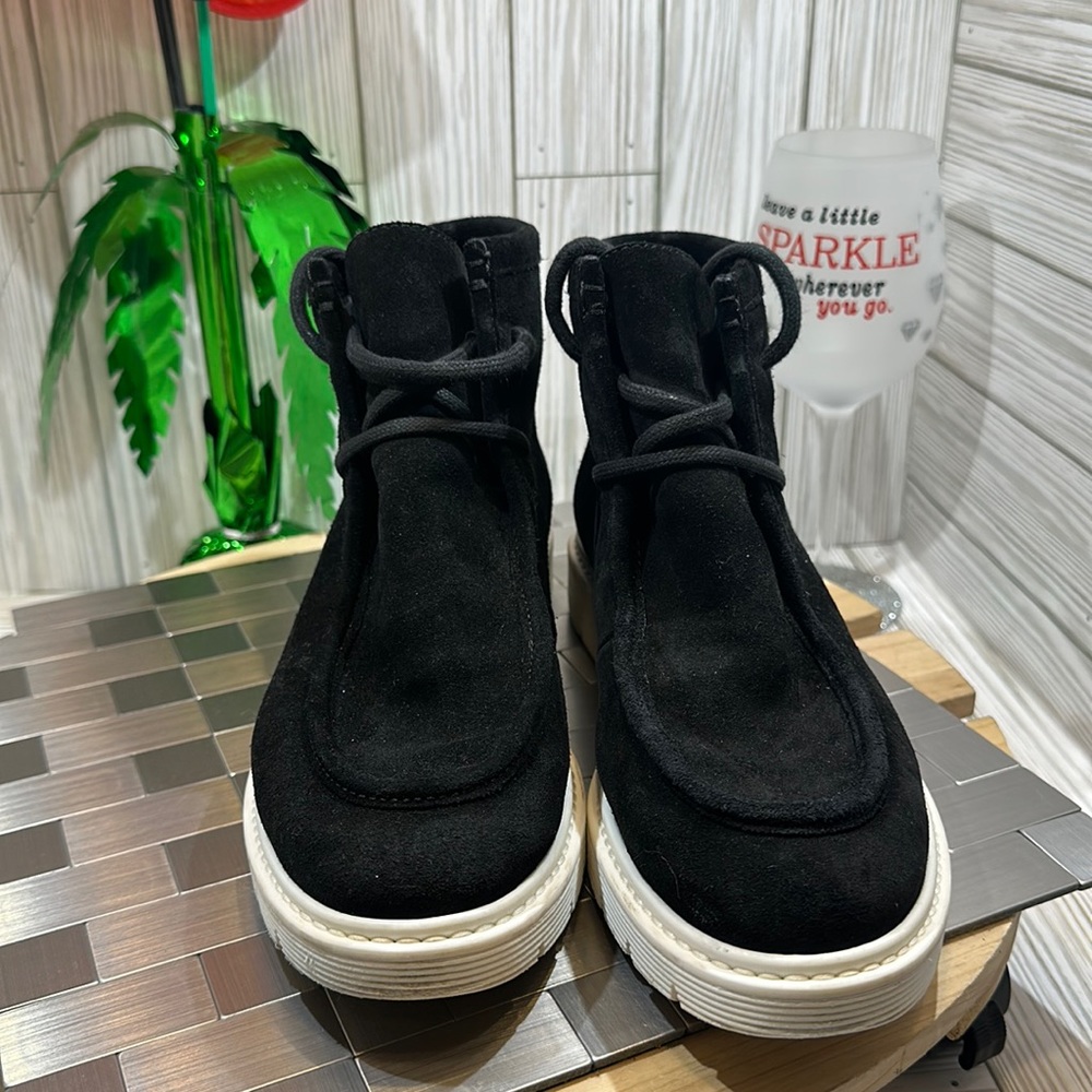 Aquatalia leather/suede boots
